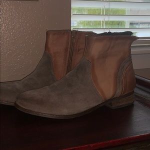 Brown and Grey Booties!